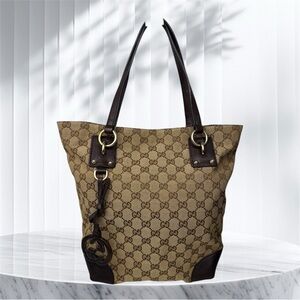 Gucci Tote logo soho Brown Monogram Tote Bag